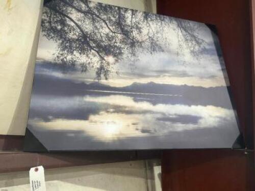 STAFFELSEE LAKE PRINT ON CANVAS