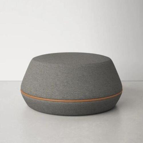 York Upholstered Pouf Ottoman