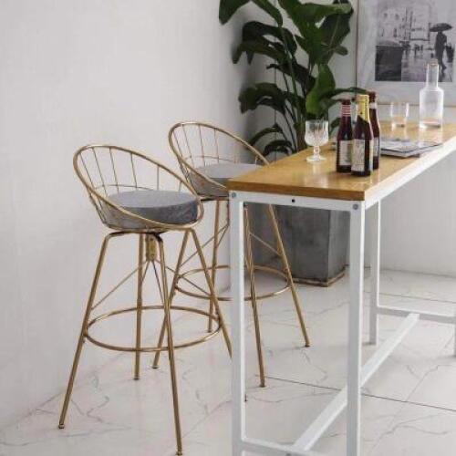 (2) - Pippen Swivel 26" Bar & Counter Stool