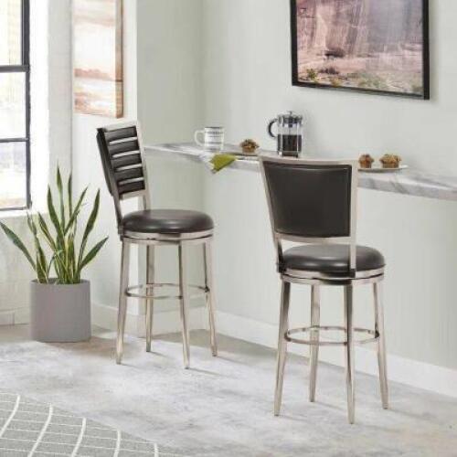(2) - Lelia 26" Swivel Bar Stool