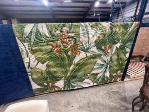 11' FLORAL AREA RUG
