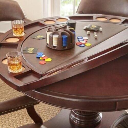 Tournament 50" Round Poker Game Table Top