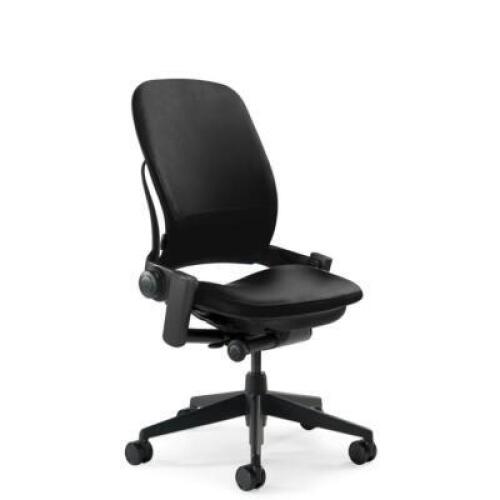 Leap High-Back Leather Desk Chair by Steelcase