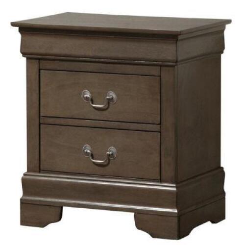 TWO DRAWER NIGHTSTAND