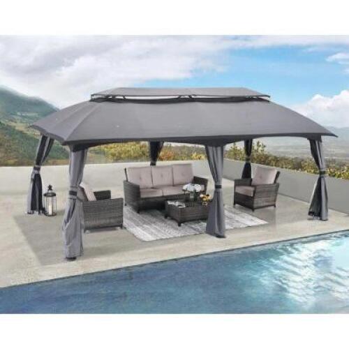 STEEL PATIO GAZEBO