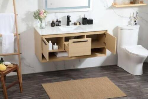 48" BATHROOM VANITY IN MAPLE
