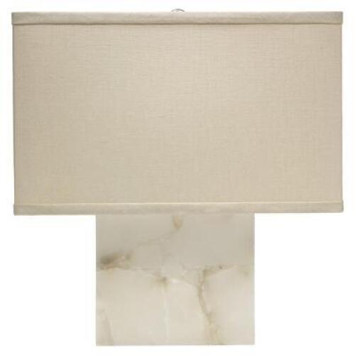 Borealis 15.5" H Table Lamp with Rectangular Shade