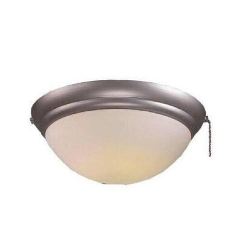 Universal 1-Light Bowl Ceiling Fan Light Kit