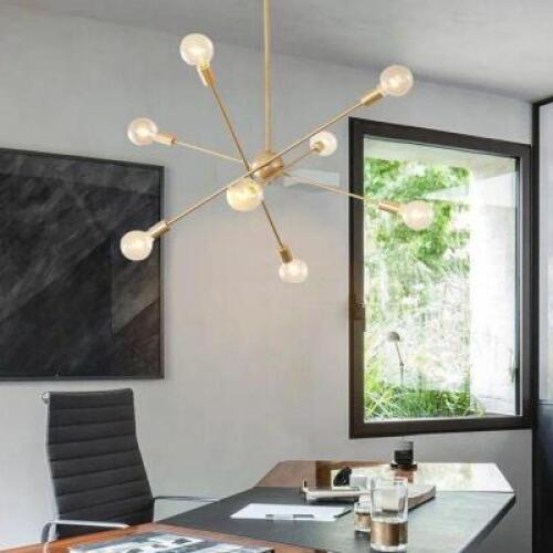 Cobey 8 - Light Sputnik Geometric Chandelier