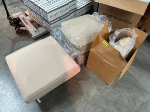 ASSORTED SEAT CUSHIONS