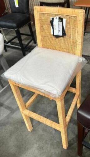 MARIAH SOLID WOOD BAR STOOL