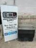 DESCRIPTION: GLASS TENDER 36" SINGLE WELL GLASS FROSTER. BRAND / MODEL: GLASS TENDER MF36-B ADDITIONAL INFORMATION 115 VOLT, 1 PHASE CONTACT For more