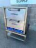 DESCRIPTION: BAKERS PRIDE DOUBLE STACK STONE PIZZA OVEN ( ELECTRIC ) BRAND / MODEL: BAKERS PRIDE P-44 ADDITIONAL INFORMATION SN# 560131302001, 208 VOL
