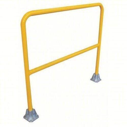 DESCRIPTION: (5) HAND RAILS BRAND/MODEL: 2HET2A INFORMATION: YELLOW, STEEL SIZE: 42" TOP RAIL HEIGHT, 96" OVERALL LENGTH RETAIL$: $182.40/EA QTY: 5