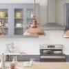 DESCRIPTION: FERRARO 1-LIGHT BOWL PENDANT BRAND/MODEL: ELK 66144-1-C RETAIL$: $159.99 QTY: 1