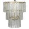 DESCRIPTION: BRUNA 4-LIGHT UNIQUE/STATEMENT TIERED CHANDELIER RETAIL$: $2,159.00 QTY: 1