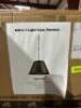 DESCRIPTION: ALDEN 1-LIGHT CONE PENDANT BRAND/MODEL: SAVOY 7-131-1-323 RETAIL$: $232.99 QTY: 1 - 4