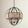 DESCRIPTION: SINA 4-LIGHT UNIQUE GLOBE CHANDELIER BRAND/MODEL: ELK RETAIL$: $606.99 QTY: 1