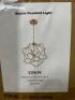 DESCRIPTION: STACIA PENDANT LIGHT IN FRENCH GOLD BRAND/MODEL: LITE SOURCE LS-19855COPPER RETAIL$: $369.99 QTY: 1 - 3