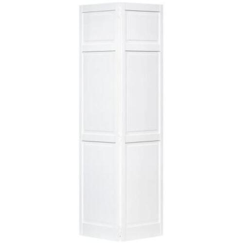 DESCRIPTION: 6-PANEL BI-FOLD SOLID PINE CORE DOOR BRAND/MODEL: KIMBERLY BAY SIZE: 24"X79" RETAIL$: $119.99 QTY: 1