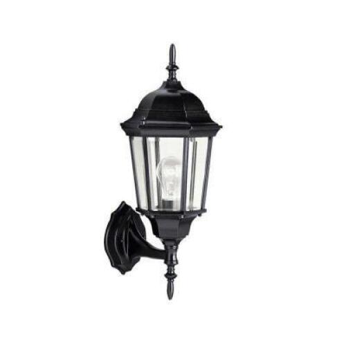 DESCRIPTION: ALLMON WALL LIGHT BRAND/MODEL: KICHLER 9654 BK RETAIL$: $114.99 QTY: 1