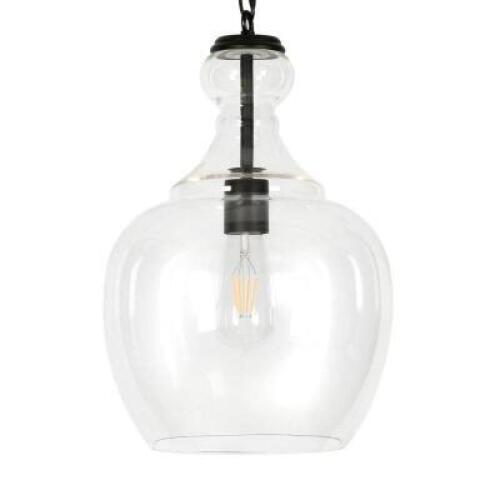 DESCRIPTION: LAMPE 1-LIGHT SINGLE TEARDROP PENDANT RETAIL$: $161.99 QTY: 1