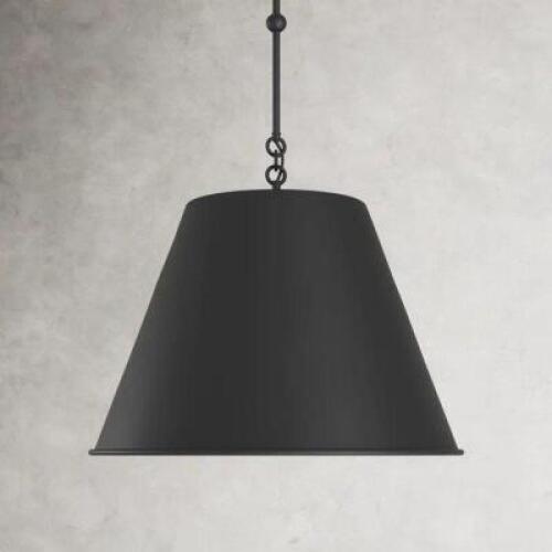 DESCRIPTION: PRESLEY 1-LIGHT SINGLE EMPIRE PENDANT QTY: 1