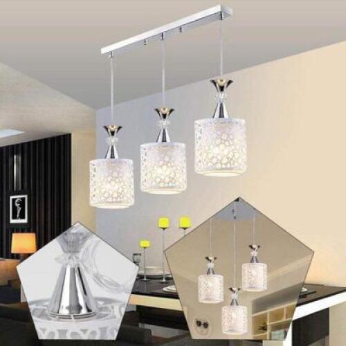 DESCRIPTION: 3-LIGHT MODERN CEILING LIGHT FIXTURE RETAIL$: $59.99 QTY: 1
