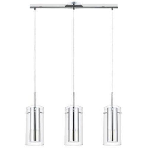 DESCRIPTION: PINTO 3-LIGHT KITCHEN ISLAND PENDANT BRAND/MODEL: EGLO RETAIL$: $298.99 QTY: 1