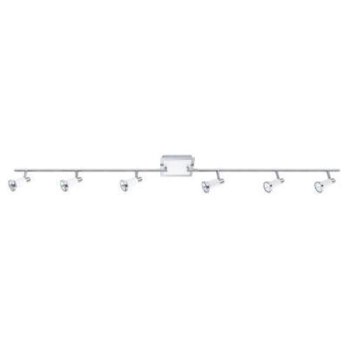 DESCRIPTION: 6-LIGHT FULL TRACK LIGHTING KIT BRAND/MODEL: EGLO 200121A RETAIL$: $174.00 QTY: 1