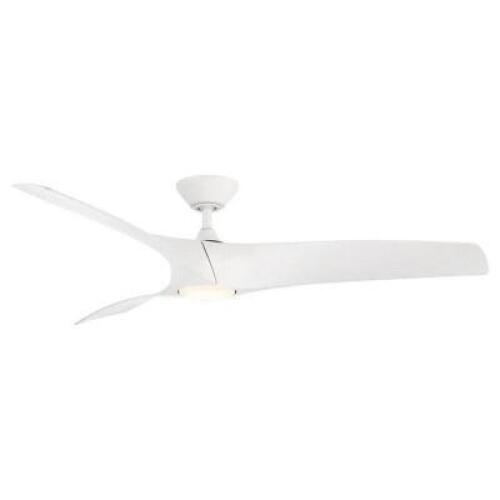 DESCRIPTION: ZEPHYR 62" 3-BLADE OUTDOOR LED SMART PROPELLER CEILING FAN WITH LIGHT KIT BRAND/MODEL: MODERN FORMS RETAIL$: $405.99 QTY: 1