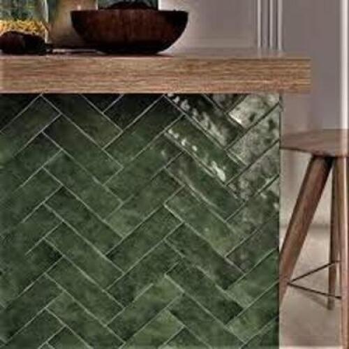 DESCRIPTION: 5 SQFT OF NOLITA VERDE SUBWAY TILE RETAIL$: $57.99 QTY: 1