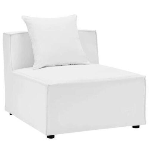 DESCRIPTION: RHYS PATIO CHAIR WITH CUSHION RETAIL$: $769.99 QTY: 1