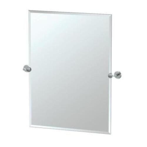 DESCRIPTION: LATITUDE II VANITY WALL MIRROR BRAND/MODEL: GATCO SIZE: 31.5"X27.5" RETAIL$: $117.32 QTY: 1