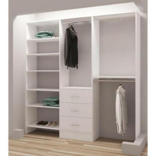 DESCRIPTION: BELLE CLOSET SYSTEM BRAND/MODEL: TIDYSQUARES RETAIL$: $949.99 QTY: 1