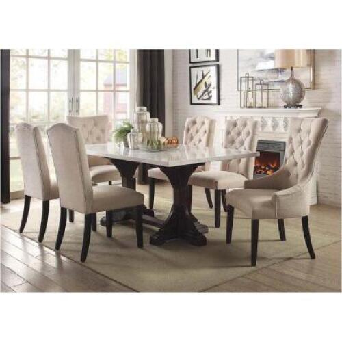 DESCRIPTION: GERARDO DINING TABLE TOP BRAND/MODEL: ACME 60180T SIZE: 40"X72" RETAIL$: $960.50 QTY: 1