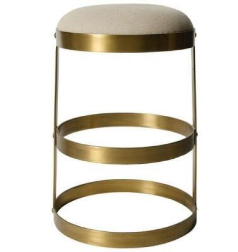 DESCRIPTION: DIOR METAL 26" COUNTER STOOL RETAIL$: $639.99 QTY: 1