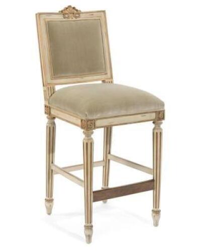 DESCRIPTION: ITALIAN 28" BAR STOOL RETAIL$: $940.00 QTY: 1