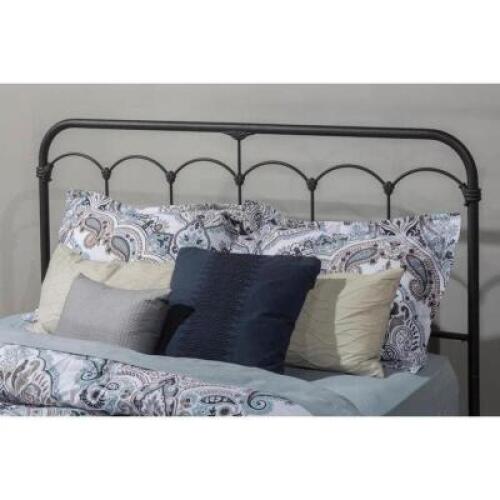 DESCRIPTION: PEMBERTON HEIGHTS OPEN-FRAME HEADBOARD SIZE: KING RETAIL$: $297.99 QTY: 1