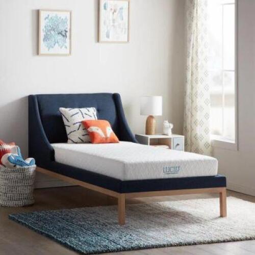 DESCRIPTION: LUCID COMFORT COLLECTION 5" FIRM GEL MEMORY FOAM MATTRESS SIZE: FULL RETAIL$: $167.99 QTY: 1