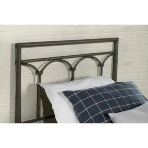 DESCRIPTION: BROUGHTON SLAT HEADBOARD SIZE: TWIN RETAIL$: $197.99 QTY: 1