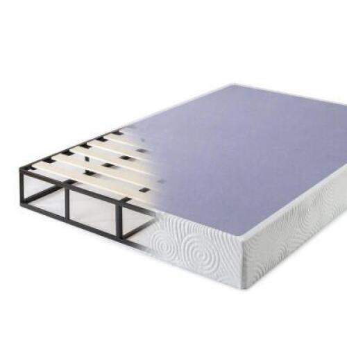 DESCRIPTION: LOW PROFILE 4" METAL BOX SPRING SIZE: FULL RETAIL$: $179.99 QTY: 1