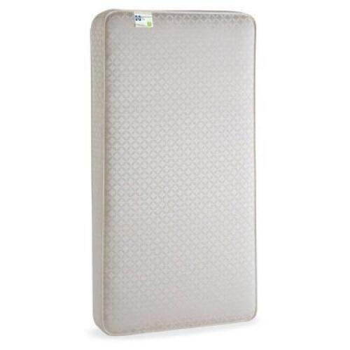 DESCRIPTION: POSTUREPEDIC GROW 2-STAGE WATERPROOF STANDARD CRIB MATTRESS BRAND/MODEL: SEALY SIZE: 27.75"X51.63" RETAIL$: $99.99 QTY: 1