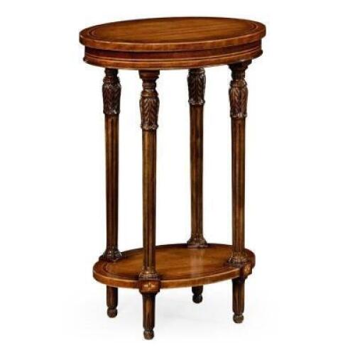 DESCRIPTION: END TABLE BRAND/MODEL: JOHNATHAN CHARLES SIZE: 27"X17.75"X12.5" RETAIL$: $1,104.00 QTY: 1