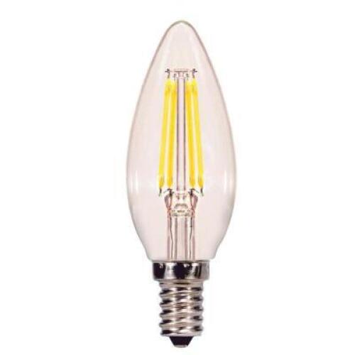 DESCRIPTION: (2) 4W LED C11 LIGHT BULBS RETAIL$: $4.45 EACH QTY: 2