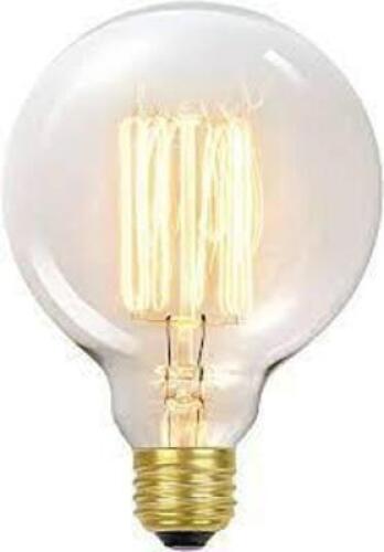 DESCRIPTION: 60W VINTAGE LIGHT BULB BRAND/MODEL: GLOBE RETAIL$: $27.60 QTY: 1