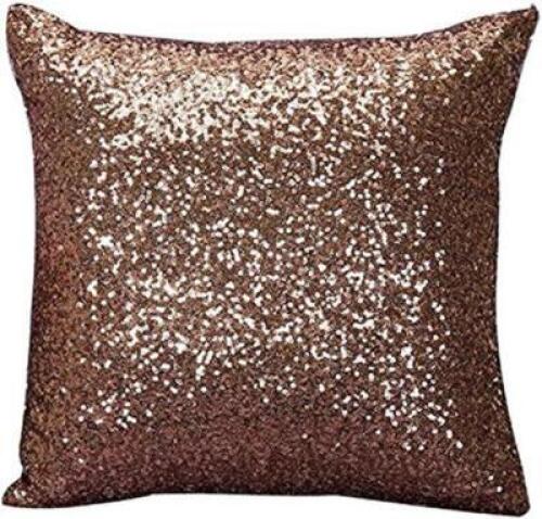 DESCRIPTION: (2) BLING SHIMMERING THROW PILLOWS BRAND/MODEL: MERCER41 SIZE: 20"X20" RETAIL$: $71.99 EACH QTY: 2