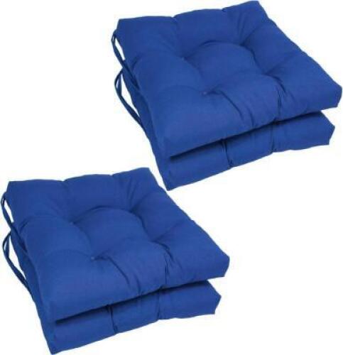 DESCRIPTION: (4) DINING CHAIR CUSHIONS BRAND/MODEL: BLAZING NEEDLES RETAIL$: $69.99 QTY: 4