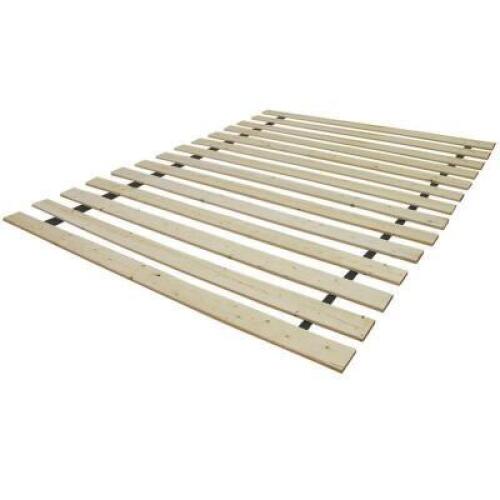 DESCRIPTION: ATTACHED SOLID WOOD BED SUPPORT SLATS BRAND/MODEL: BUNKIE BOARD SIZE: CALIFORNIA KING RETAIL$: $114.99 QTY: 1