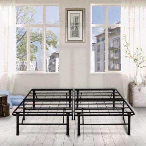 DESCRIPTION: BOYD PLATFORM BED SIZE: KING RETAIL$: $295.00 QTY: 1